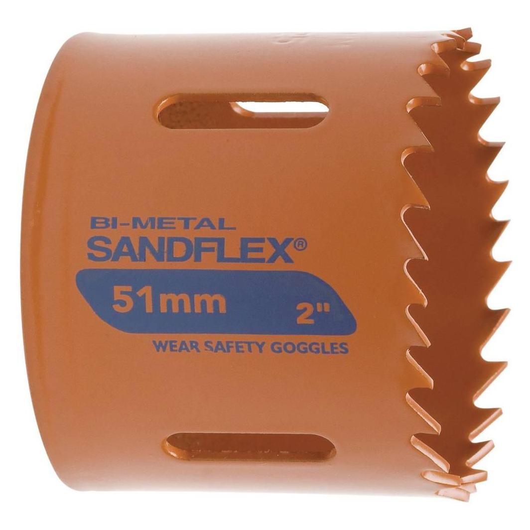 Bahco Sandflex Bimetall-Lochsäge für Metall/Holzplatten/Kunststoff 19 mm - Kartonverpackung (19 mm) (3830-19-VIP)