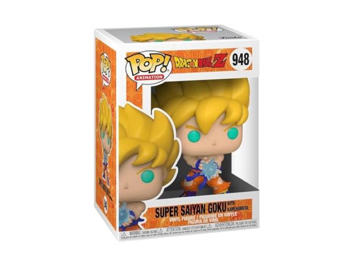 Funko 48660 POP Animation: DBZ S9- SS Goku w/Kamehameha Wave Dragon Ball Z Vinyl
