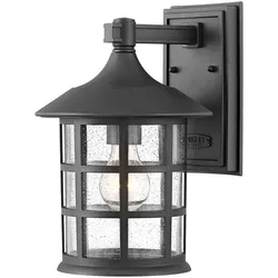 Elstead Lighting Freeport mittlere Außenwandleuchte 1-flammig E27 in Textured Black