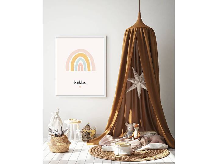 Bild Hello 53 x 63cm Multicolor