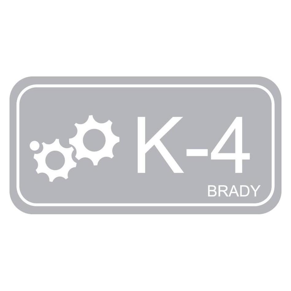 Brady B-7527, Polypropylen Schild, Energy Source Tag - Kinetic, 75 x 38mm, Grau auf Weiss, Beschrif (ENERGY TAG-K-4-75X38MM-PP/25)