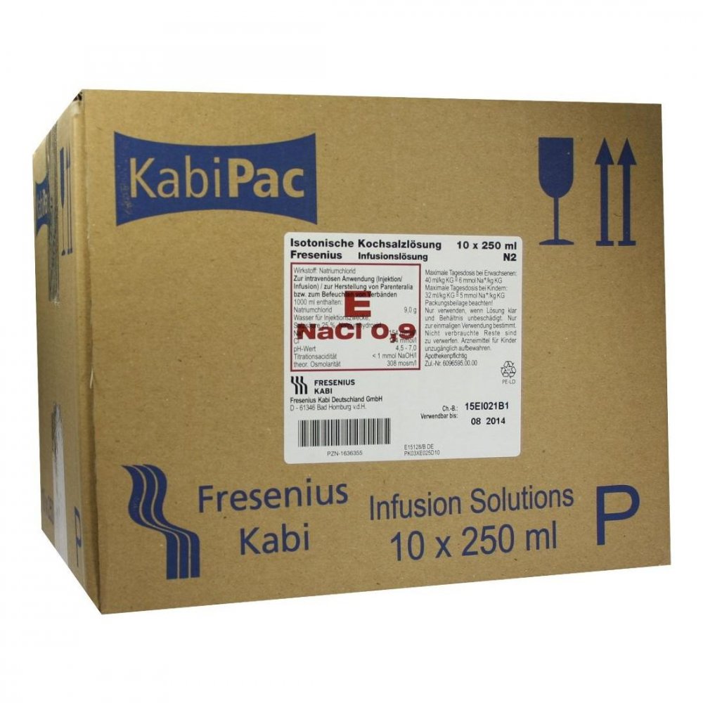 Fresenius Kabi Deutschland GmbH Kochsalzlösung 0,9% Plastikflasche fresenius 01636355