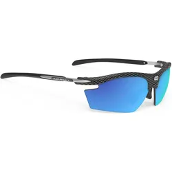 Rudy Project, Damen, Sportbrille, Rydon Glasses (Carbon, Multilaser Blue), Schwarz