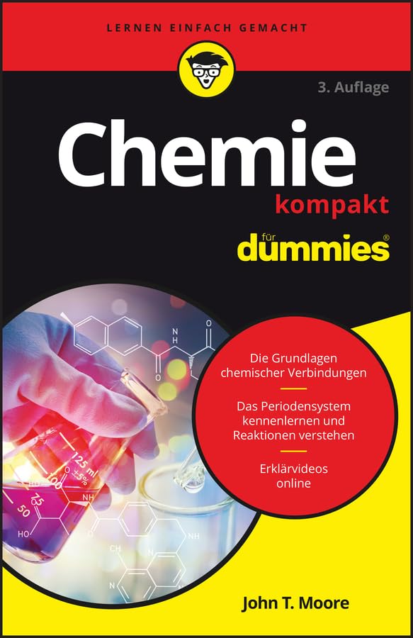 Moore, John T. - Chemie kompakt für Dummies - Preis vom 11.10.2026 03:10:56 h