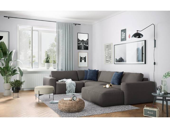 COTTA Wohnlandschaft Lasso, mit wasserabweisendem Stoff