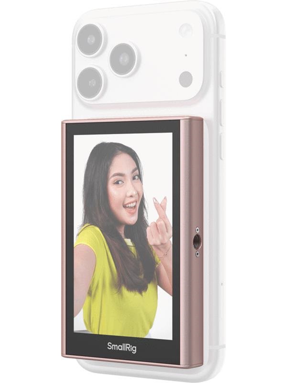 SmallRig 5746 Wireless Display Mirroring Adapter for Mobile Phone (Selfie Kit)