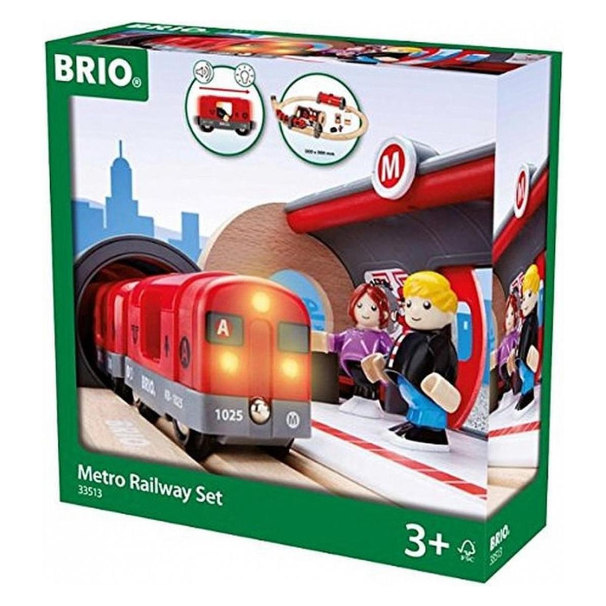 Brio Metro Bahn Set (33513)