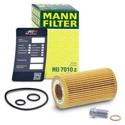 Mann-filter Ölfilter+Schraube+Ölwechselanhänger [Hersteller-Nr. 10491324] für Jeep, Infiniti, Mercedes-Benz