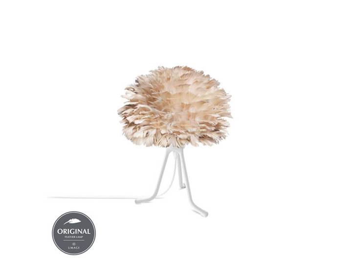 UMAGE Tischlampe Eos micro, für Schlafzimmer, Aluminium, Skandinavisch