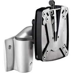 Novus SlatWall LM-Arm 0-0-1 - Befestigungskit (Wandmontage, Kugelgelenk) (Diverse), TV Zubehör, Silber