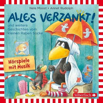 Alles verzankt!, Alles zu voll!, Alles nass! (Der kleine Rabe Socke) (Hörspiel) - Nele Moost, Audio, 9783844914146
