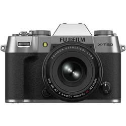 FUJI X-T50 Kit mit XF 16-50mm silber (mit Zugabe)