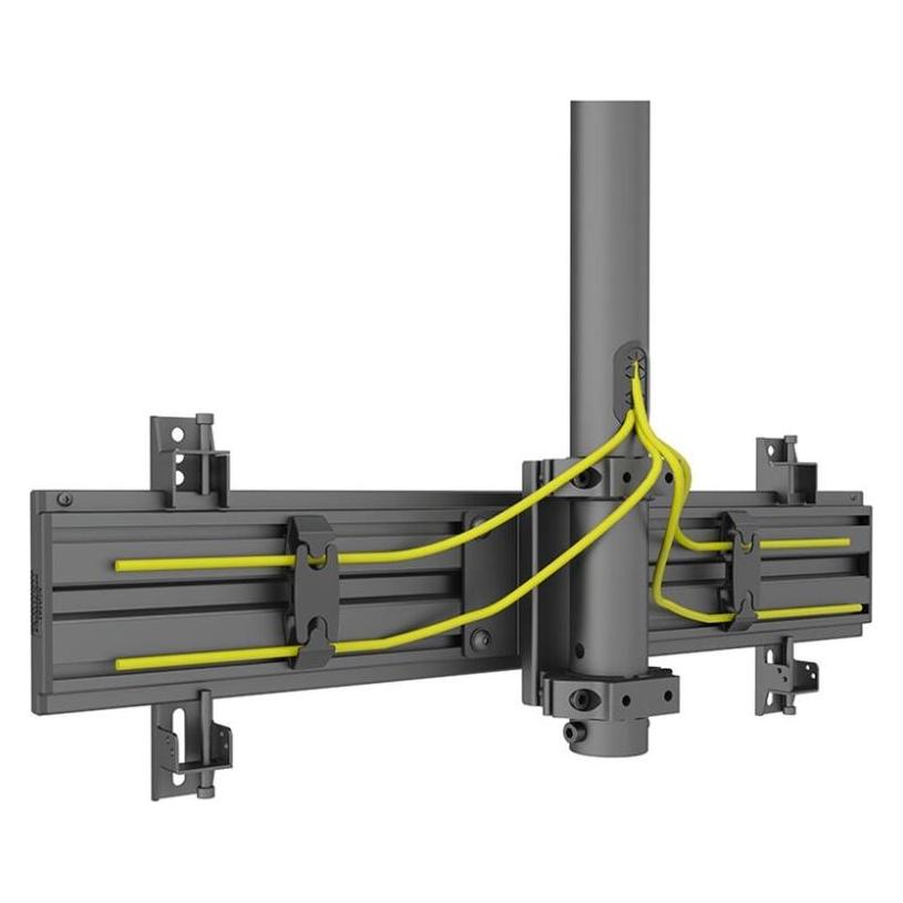 Multibrackets Kabel Management Clip 2Pack,Pro Serie,schwarz (7609)