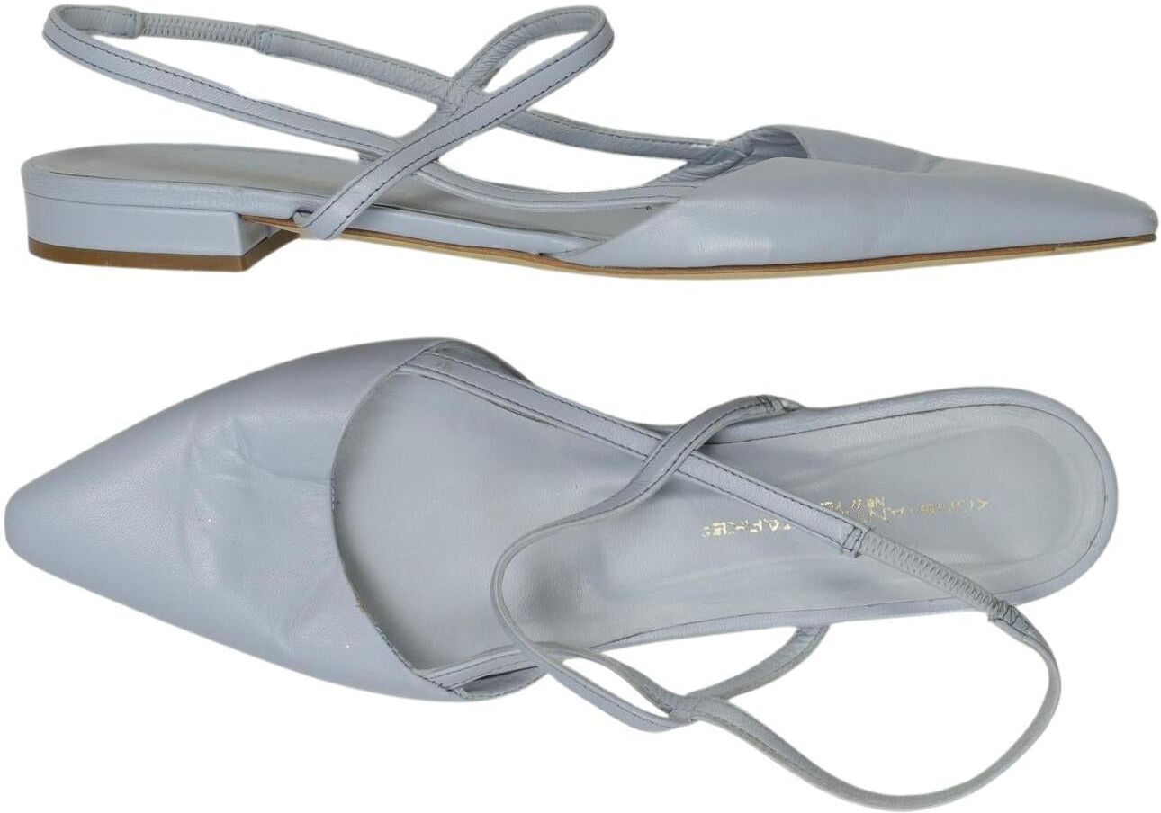 Konstantin Starke Damen Sandalen, Hellblau, Gr. EU 38, Leder - Second Hand