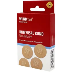 WUNDmed® Pflaster Rund beige 20 Stück