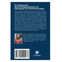 Der Beitrag der Beschaffungspraktiken zur Erbringung von Dienstleistungen, Fachbücher von PECHIA TYSON CHIAMEH