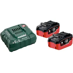 Metabo, Werkzeugakku + Ladegerät, Basis-Set (18 V)