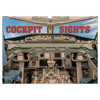 Cockpit sights (Wall Calendar 2026 DIN A3 landscape), CALVENDO 12 Month Wall Calendar