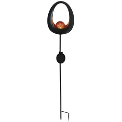 Kynast Garden LED Lolar Leuchtkulptur Oval Fireball Gesamthöhe 93cm