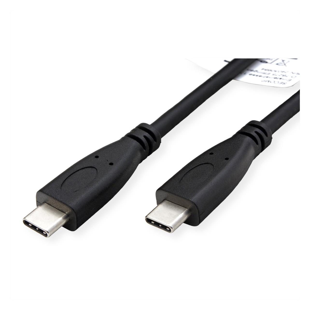 Roline USB 3.2 Kabel (0.50 m, USB 3.2 Gen 2, 100 W) (11.45.9052)