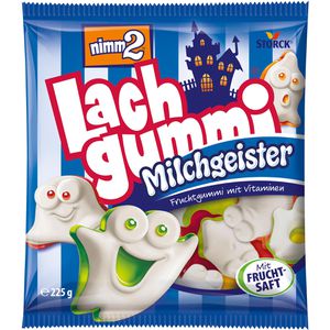 Nimm2 Fruchtgummis Lachgummi Milchgeister, mit Fruchtsaft & Vitaminen, 225g