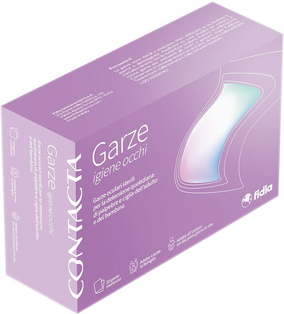 FIDIA FARMACEUTICI SpA CONTACTA  Garze Ig.Occhi 20pz
