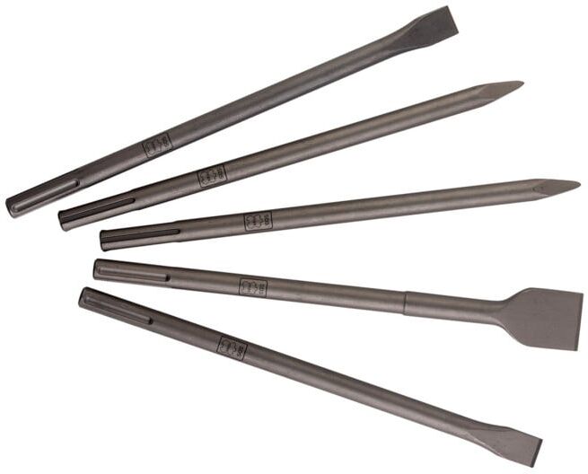 Set de burins Metabo SDS-max 5 pièces (630488000)