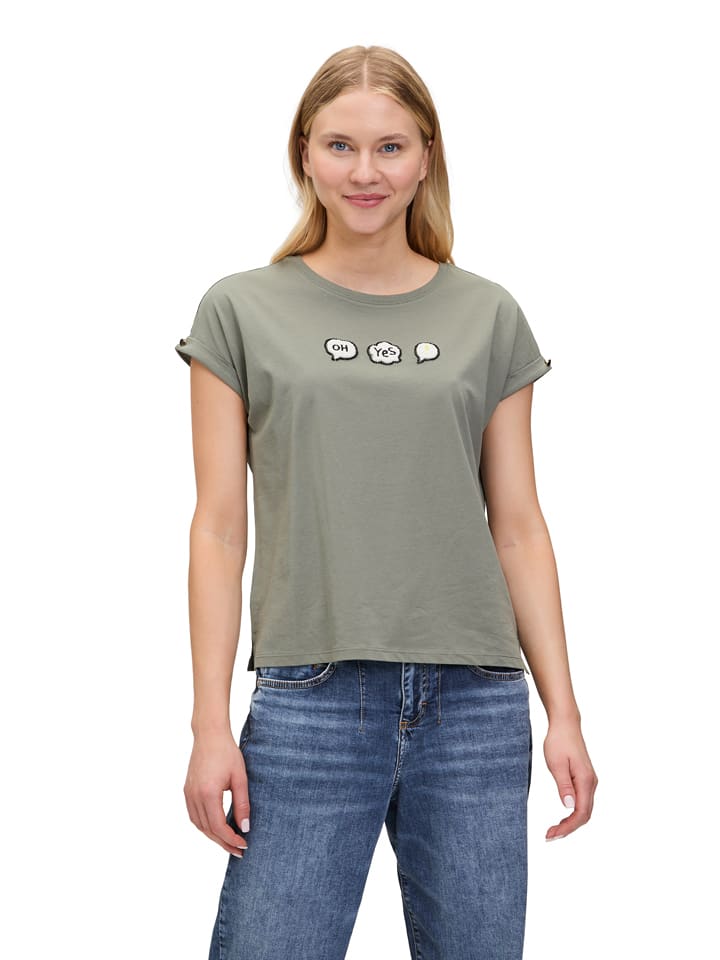 CARTOON Shirt in Grau - 38