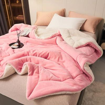 Uplifted Finds Super Soft Imitation Lambswool Blanket High Quality Milk Fleece Sofa Blanket 180 X 200 Cm i
