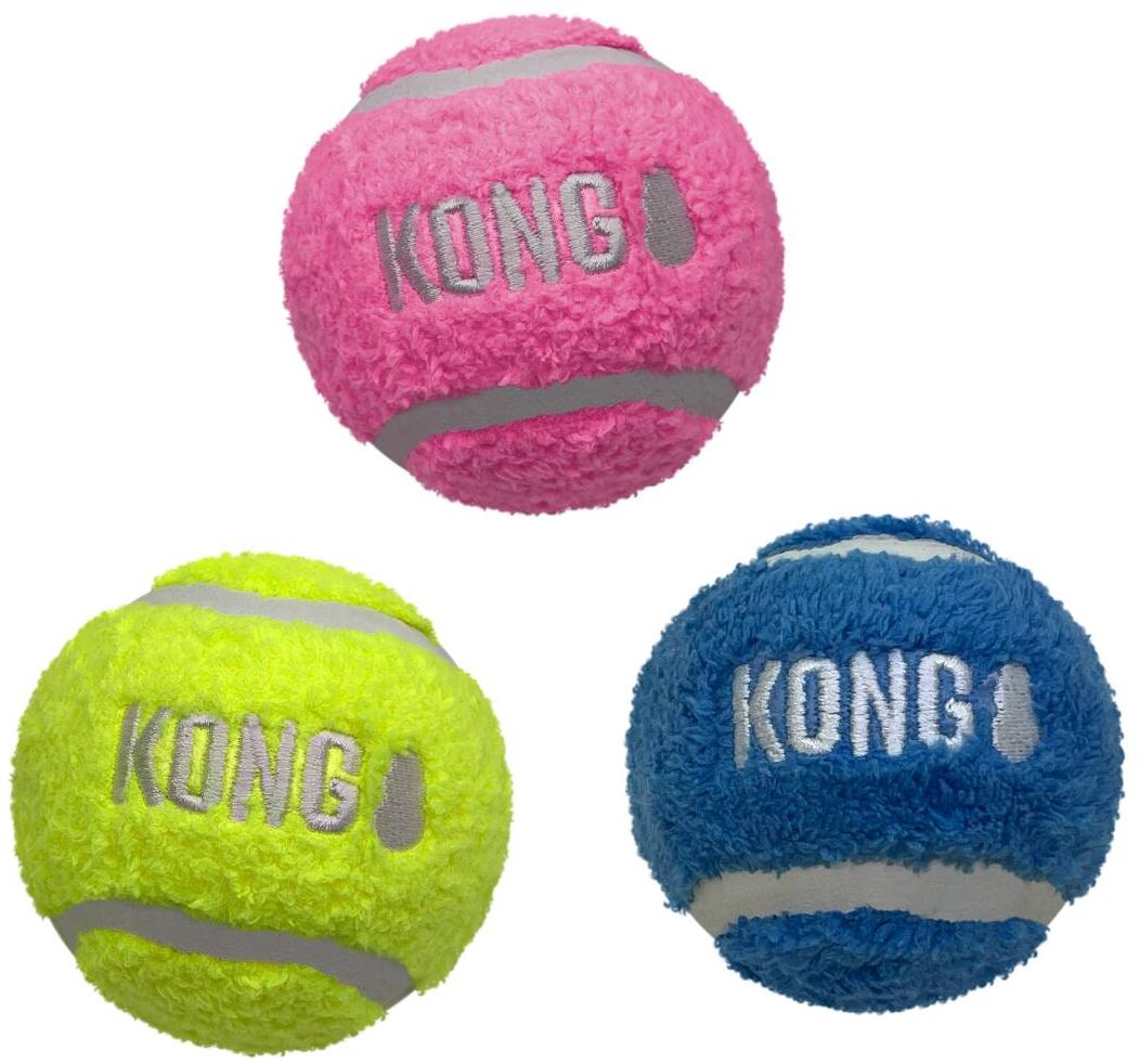 Kong Gioco per Cani Sport Softies Balls 3 pz S