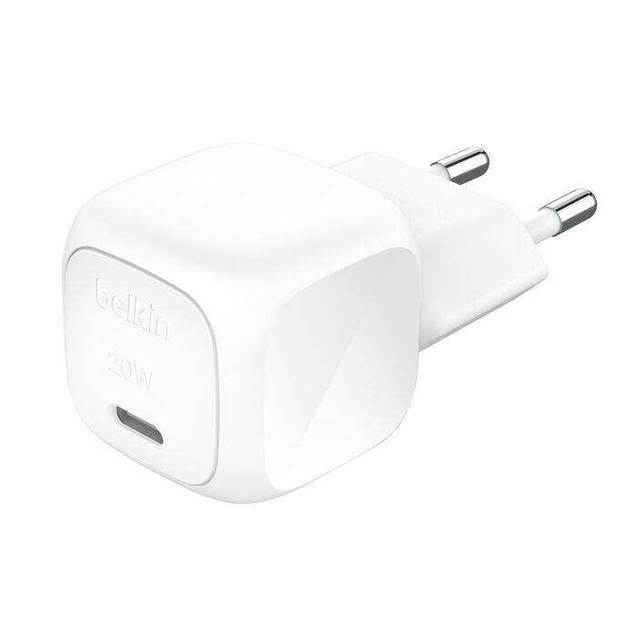 Belkin BoostCharge Kompaktes 20 W USB-C Ladegerät, weiß WCA009kqWH
