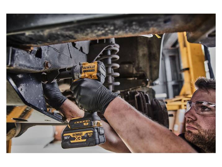 Schlagschrauber DEWALT DCF921N , gelb (gelb, schwarz), Schrauber, Schlagschrauber