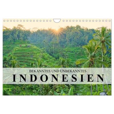 Bekanntes und Unbekanntes Indonesien (Wandkalender 2027 DIN A4 quer), CALVENDO Monatskalender