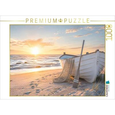 CALVENDO Puzzle Fischerboot | 1000 Teile Lege-Größe 64x48cm Foto-Puzzle für glückliche Stunden