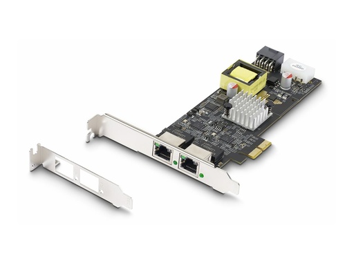 StarTech.com Startech 2-Port 2.5Gbps PoE Network Card, Intel (PR22GIP-NETWORK-CARD)