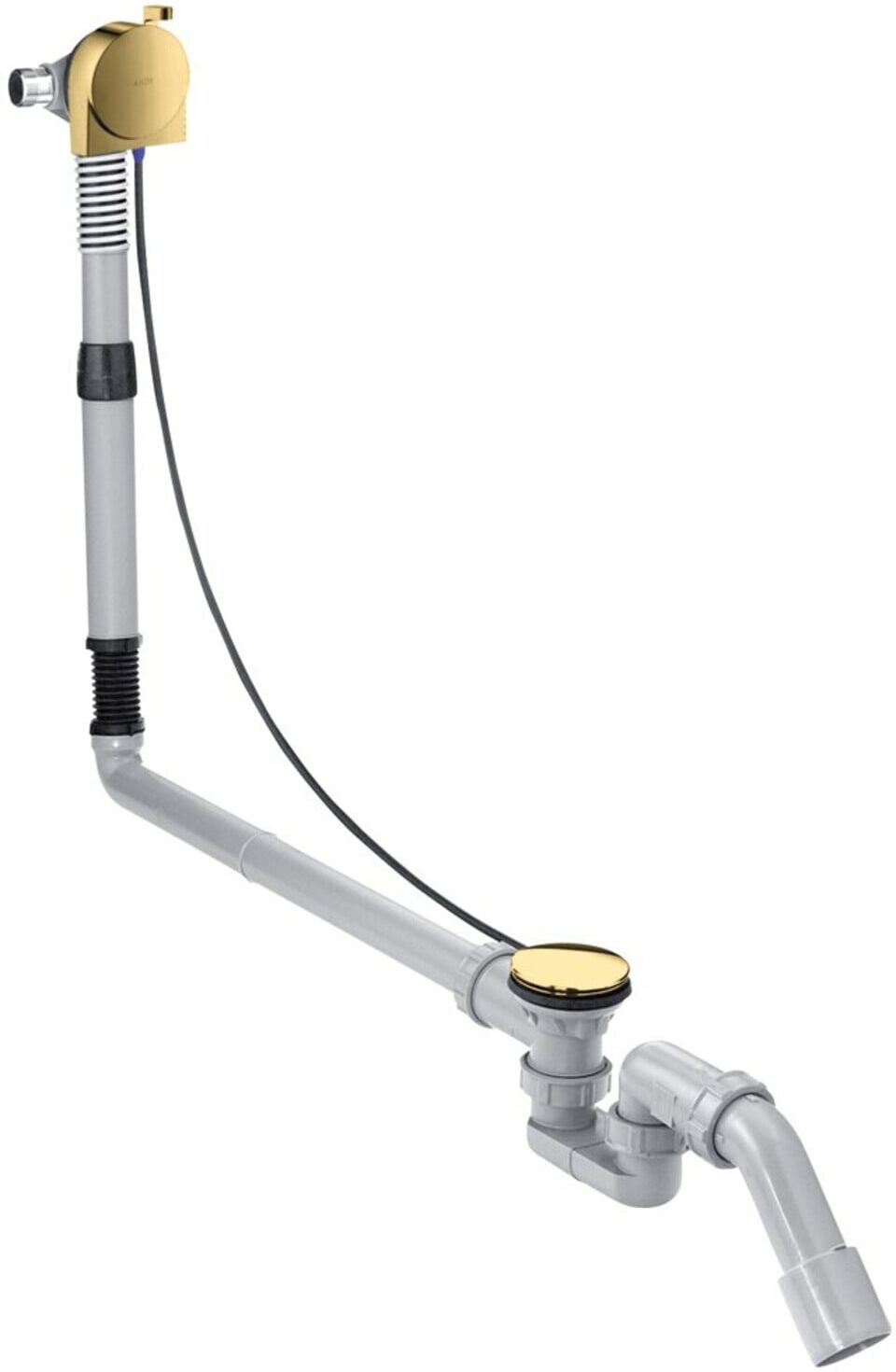 Hansgrohe Komplettset Exafill S Wanneneinlauf, Ab- + ÜL-Garn., pol. gol opt (58317990)