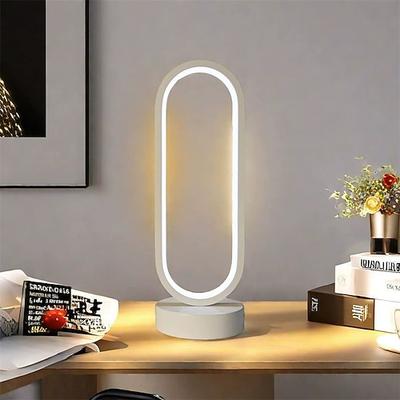 Moderne einfache Tischlampe USB betrieben drei Arten von Beleuchtung Schlafzimmer Nachtlicht Zuhause Nachttisch Arbeitsplatz Schlafzimmer Wohnzimmer Studentenwohnheim Dimmbar Dekoration Geschenk