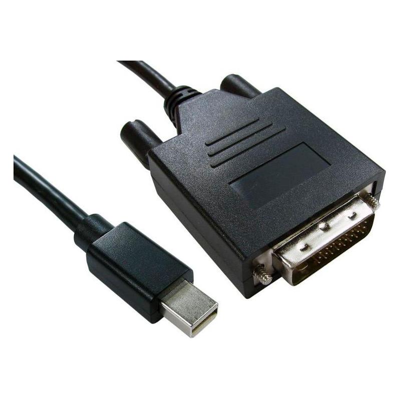 RS PRO DisplayPort-Kabel A Stecker DP (DisplayPort) Mini B DVI-D Dual Link - Stecker, 1m 4K max. PVC (1 m) (1863047)
