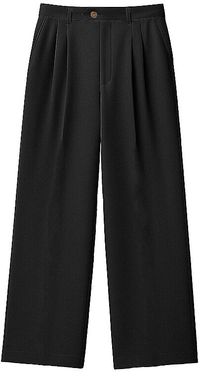PROHIBITED Chino Wide Leg schwarz   28 28