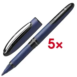 Schneider 5x Tintenroller »One Business« schwarz