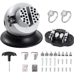 VEVOR Kugelschraubstock Gravur Einstellwerkzeug Schmuck Aufsätze Juwelier
