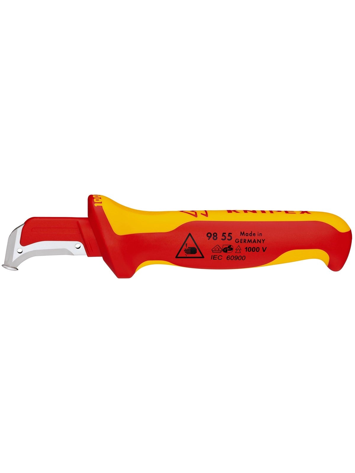 KNIPEX Abmantelungsmesser, mit Gleitschuh