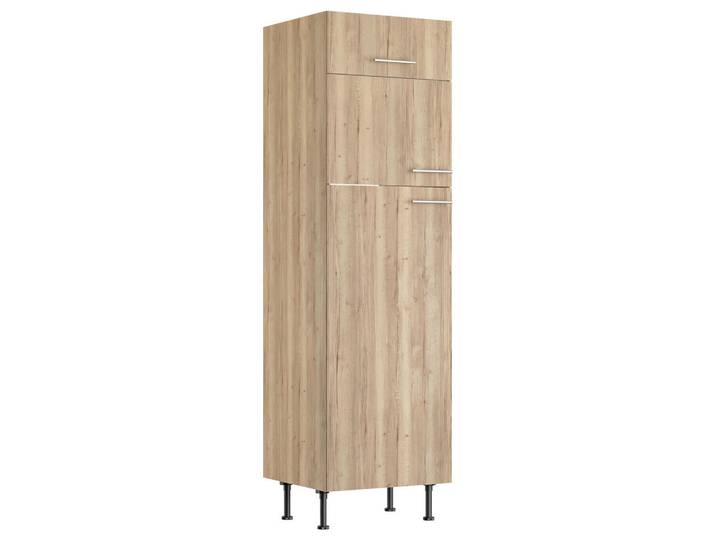 Optifit Geräteumbauschrank, Wildeiche, einzeln stellbar, 60x211.8x58.1 cm, Made in Germany, DIN EN ISO 14001, DIN EN ISO 50001, DIN EN ISO 9001, Zusatzausstattung erhältlich, Küchen, Küchenmöbel, Küchenschränke, Geräteumbauschränke