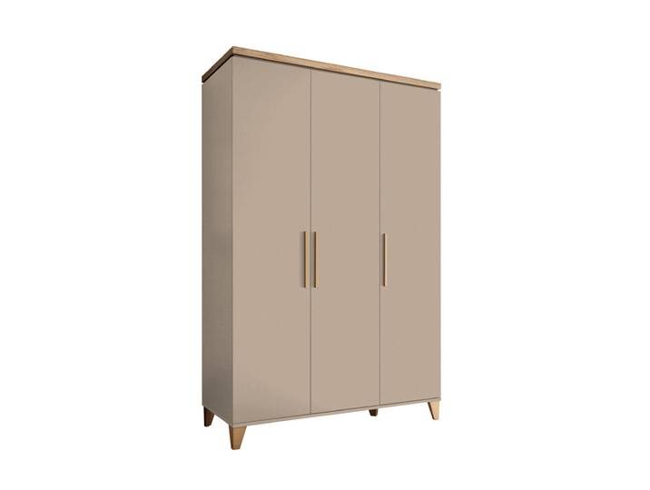 Baby-Kleiderschrank Jule Kaschmir/ Mauvella Oak
