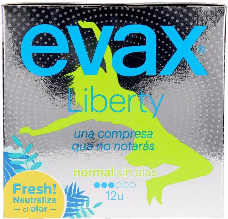 Evax Liberty compresas normal 12 u