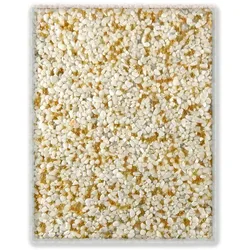 Terralith Farbmuster Glassteinteppich -Vetro Giallo / Bianco-, Körnung: fein (1-4 mm)