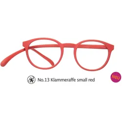 Lesebrille No.13 Klammeraffe "small" rot