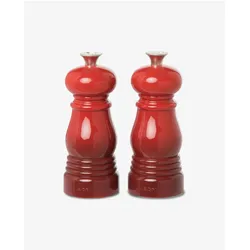 Le Creuset Mühlen, Pfeffermühle + Salzmühle, Rot