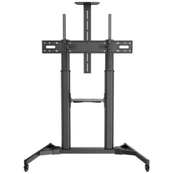 Sbox Floor Ultra-Large LED TV Stand 60-100" 100kg FS-3610 (100 kg, 60" - 100"), TV Ständer, Schwarz