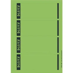Leitz Bedruckbar Selbstklebende Rückenschilder 1685-02-55 DIN A4 Grün 6,15 x 19,2 cm 25 Blatt à 4 Etiketten